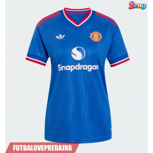 Lacne Ženy Futbalové dres Manchester United Marcus Rashford #9 2026-27 Krátky Rukáv - Preč